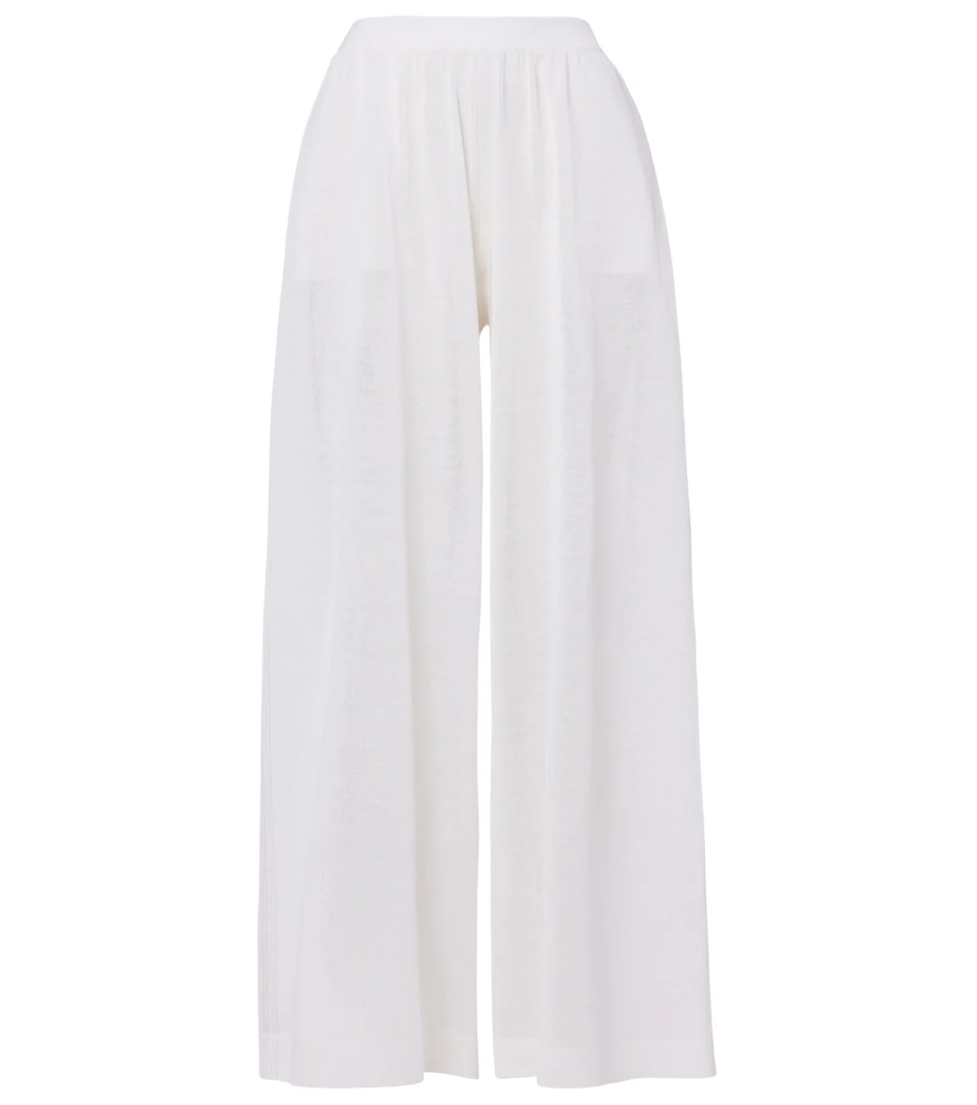 ALAÏA Linen and silk wide-leg pants ALAÏA Linen and silk wide-leg pants