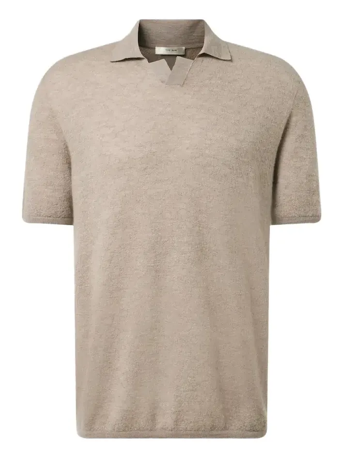 Isao cashmere polo shirt