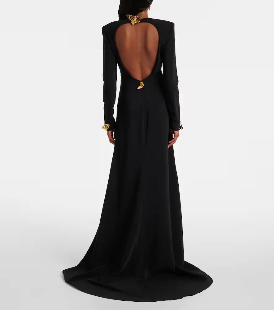 Oscar de la Renta Open-back gown | Thumbnail 2 Oscar de la Renta Open-back gown | Thumbnail 2