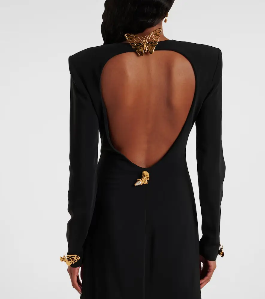 Oscar de la Renta Open-back gown | Thumbnail 4 Oscar de la Renta Open-back gown | Thumbnail 4