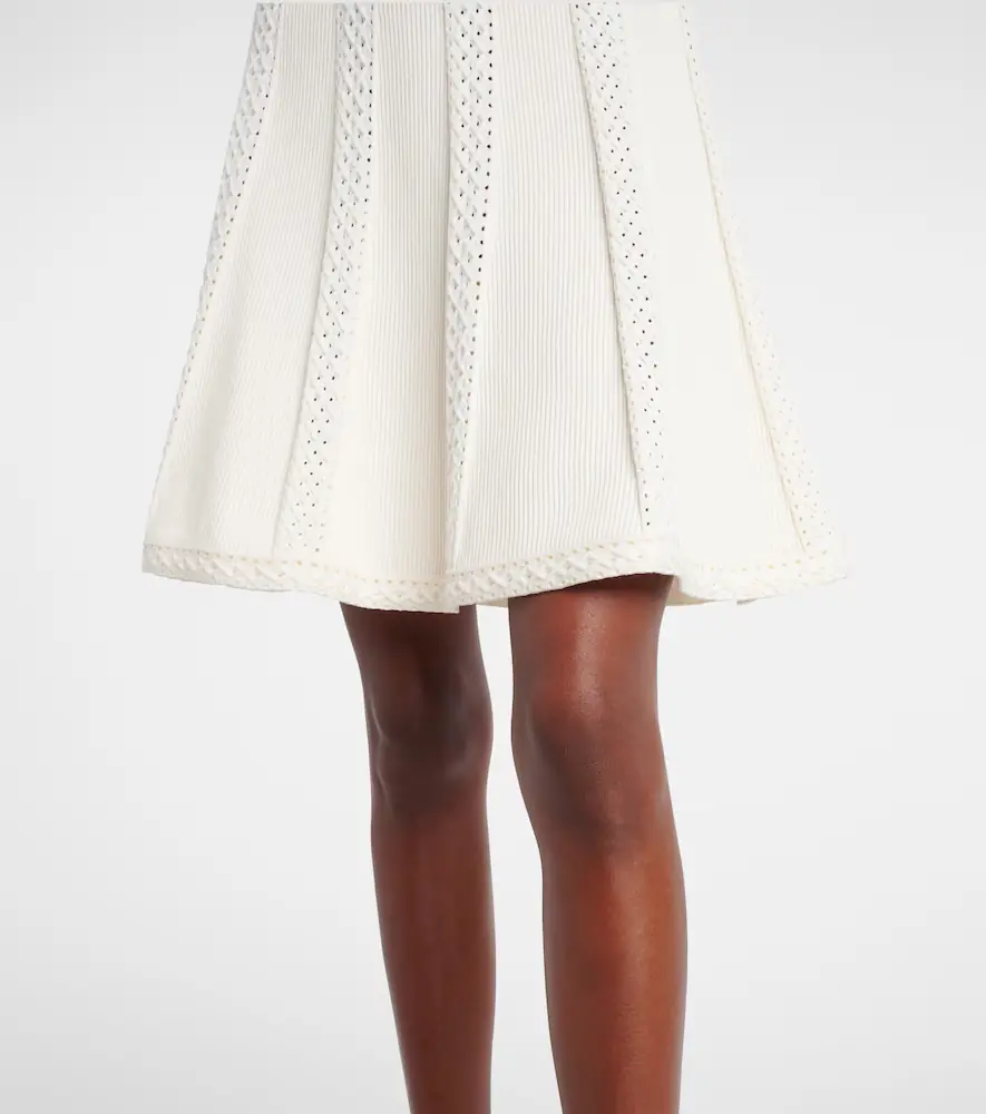 Oscar de la Renta Open-knit minidress | Thumbnail 5 Oscar de la Renta Open-knit minidress | Thumbnail 5