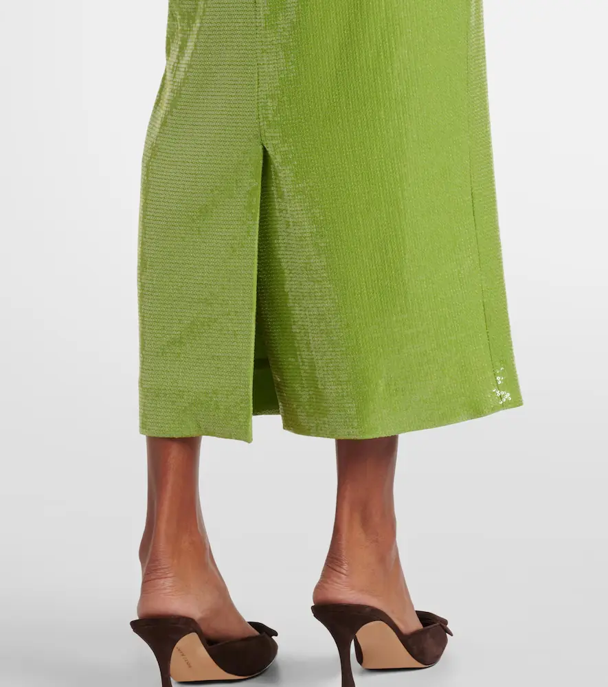 Oscar de la Renta Sequined pencil skirt | Thumbnail 3 Oscar de la Renta Sequined pencil skirt | Thumbnail 3