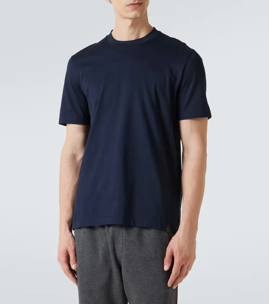 Brioni Cotton jersey T-shirt | Thumbnail 3 Brioni Cotton jersey T-shirt | Thumbnail 3