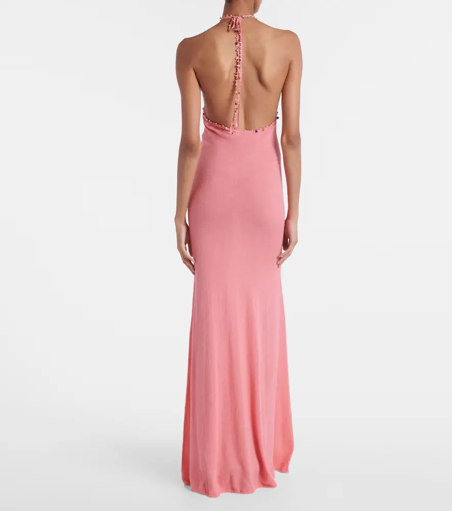 Christopher Esber Beach Quartz embellished maxi dress | Thumbnail 3