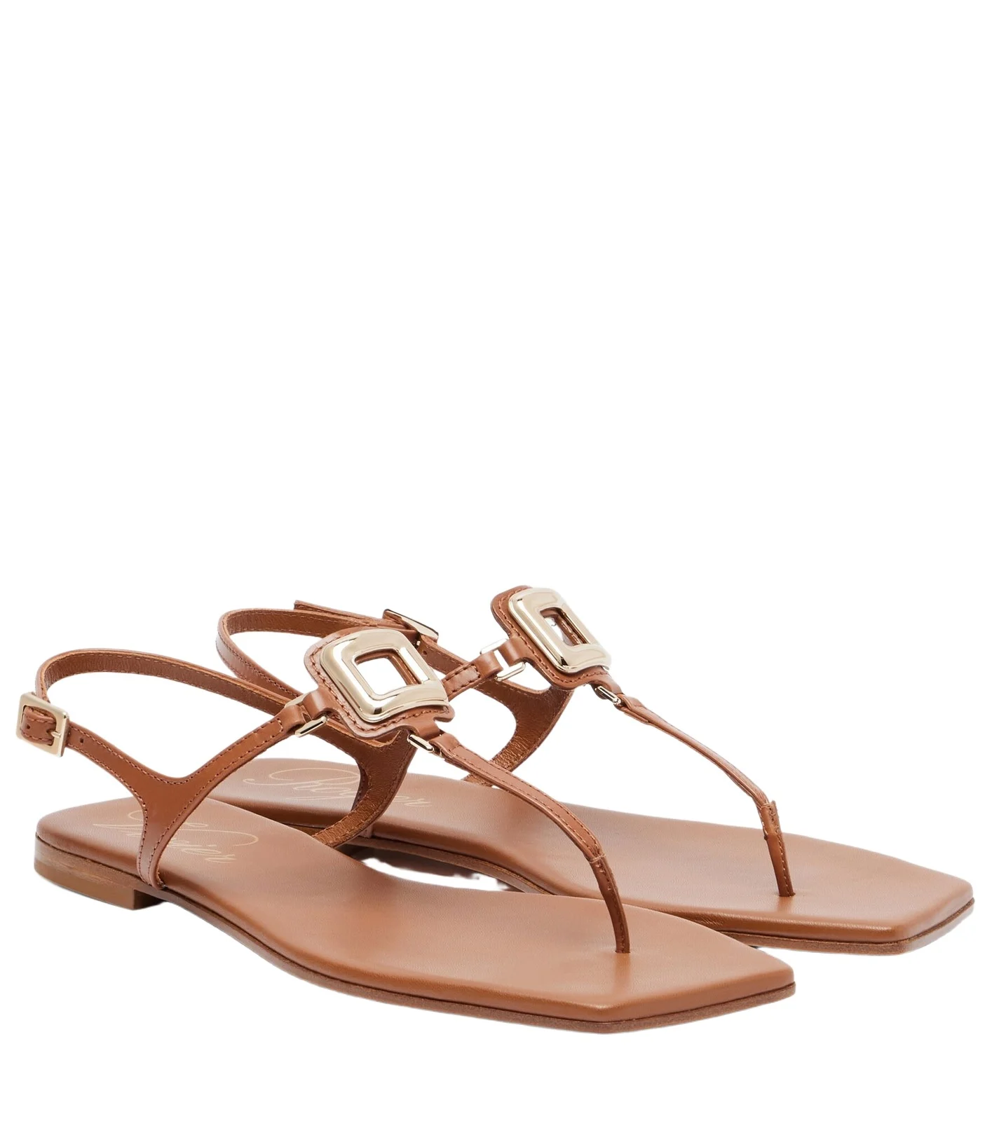 Viv' By The Sea leather thong sandals