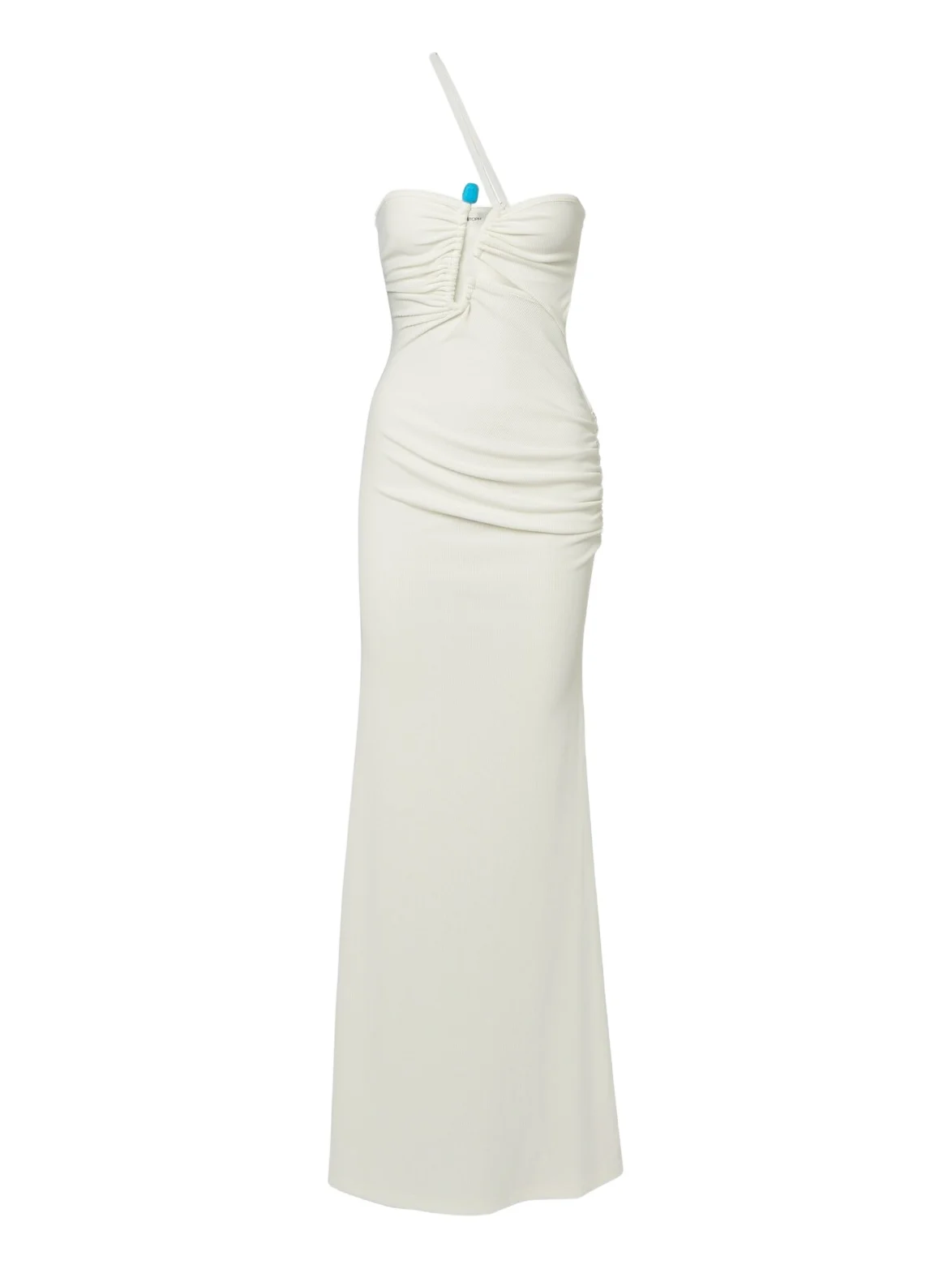 Crystal Pin Cutaway embellished maxi dress