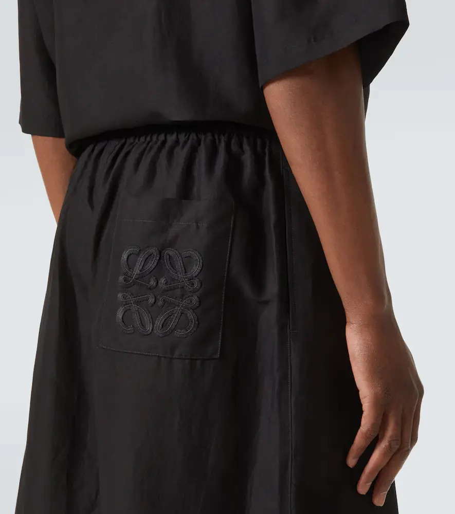 Loewe Paula's Ibiza cropped toile wide-leg pants | Thumbnail 4 Loewe Paula's Ibiza cropped toile wide-leg pants | Thumbnail 4