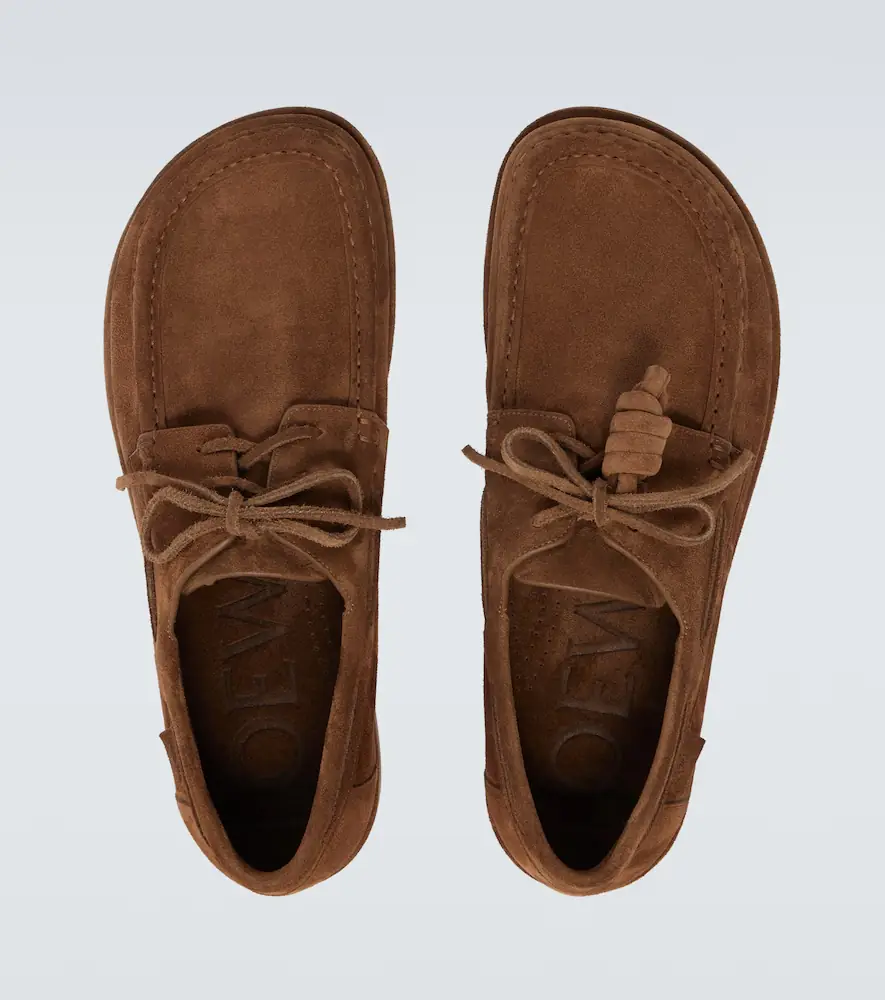 Loewe Paula's Ibiza Campo suede boat shoes | Thumbnail 4