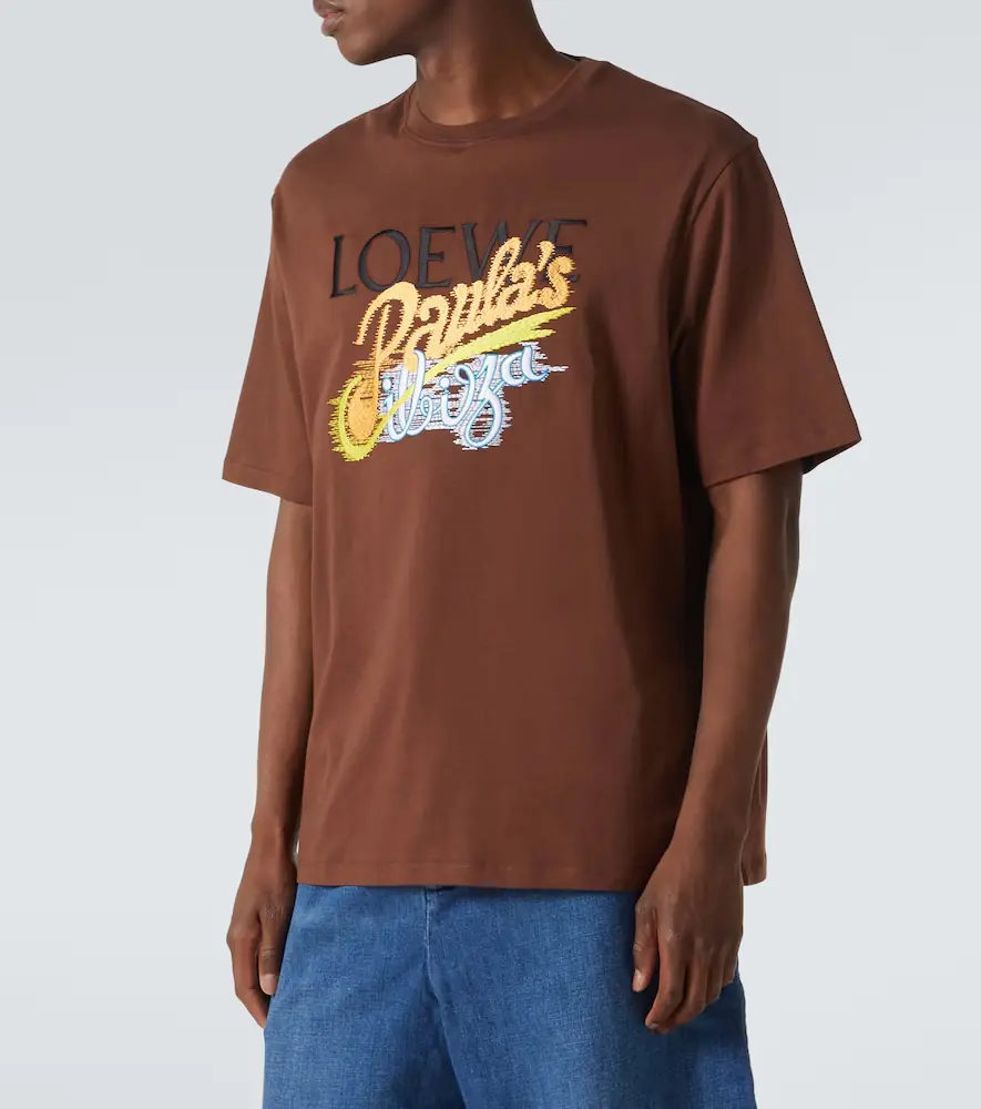 Loewe Paula's Ibiza printed cotton jersey T-shirt | Thumbnail 5