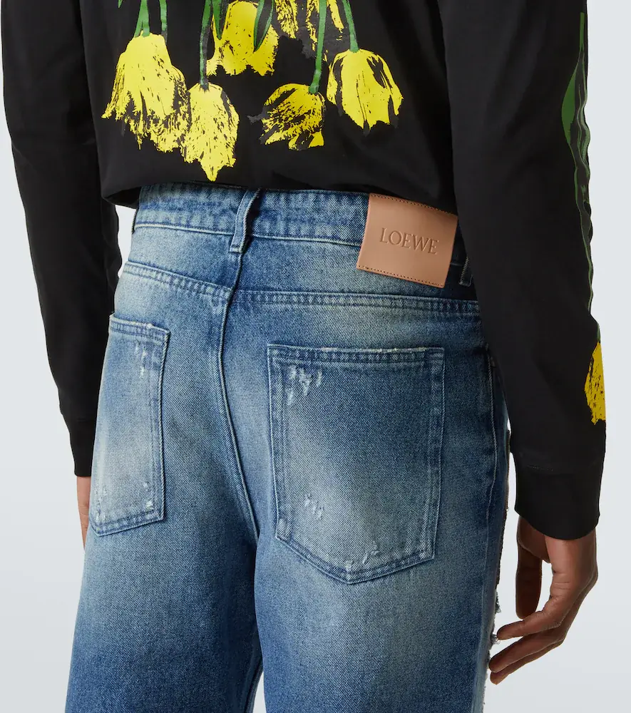 Loewe Patchwork straight jeans | Thumbnail 2 Loewe Patchwork straight jeans | Thumbnail 2
