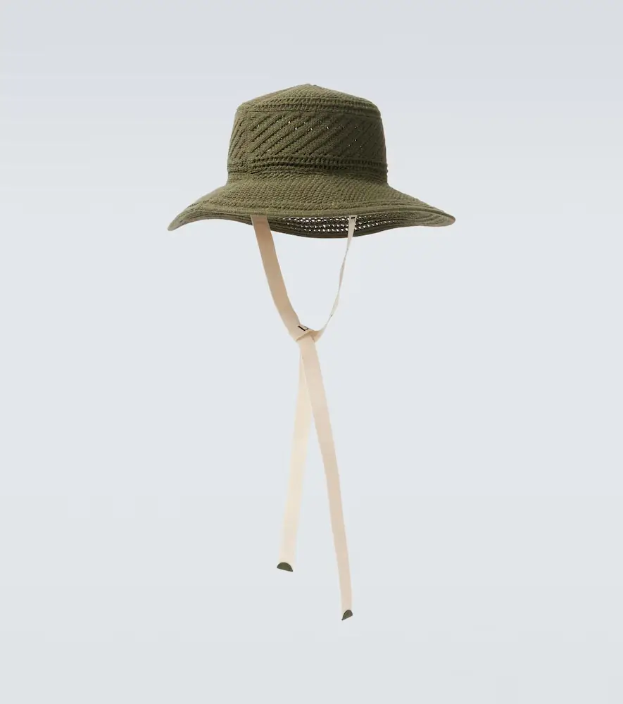 Loewe Knitted logo sun hat | Thumbnail 2 Loewe Knitted logo sun hat | Thumbnail 2
