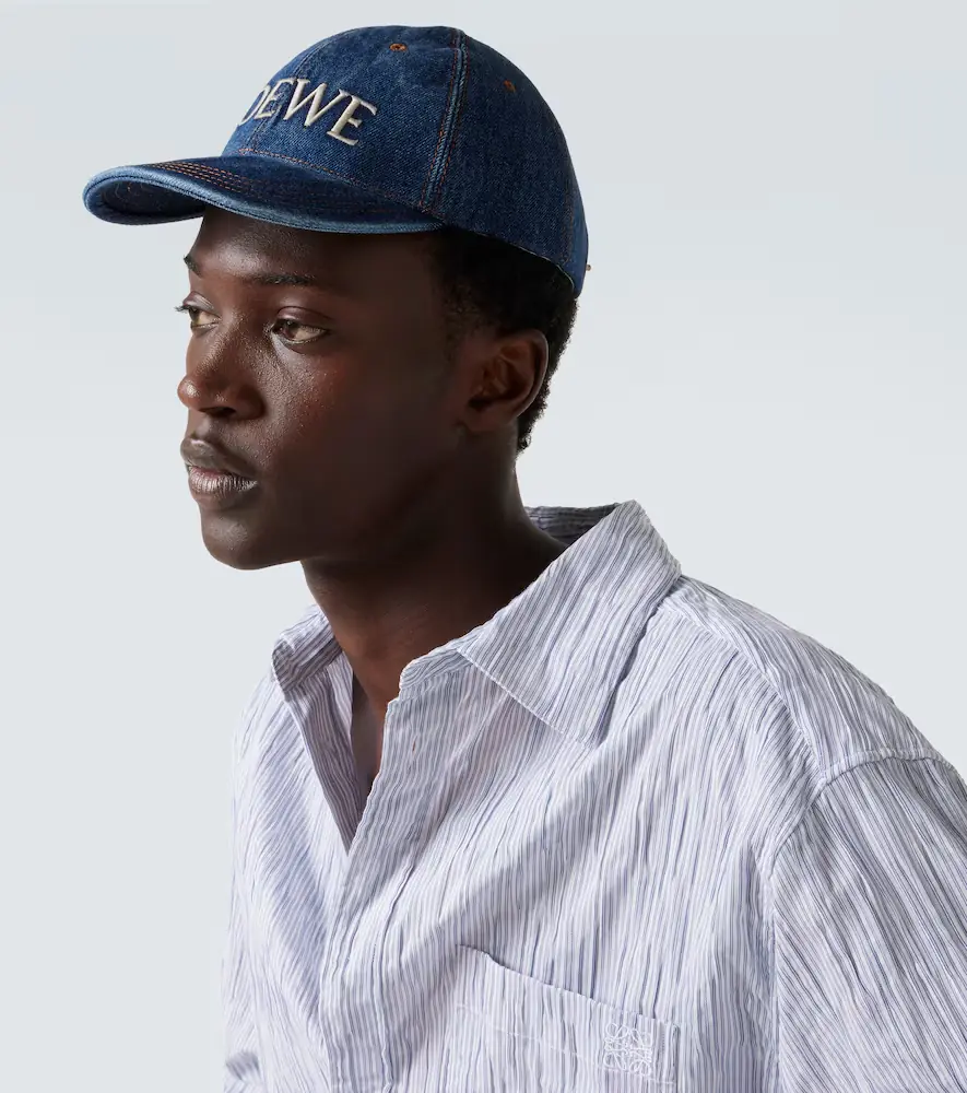 Loewe Logo denim baseball cap | Thumbnail 3 Loewe Logo denim baseball cap | Thumbnail 3