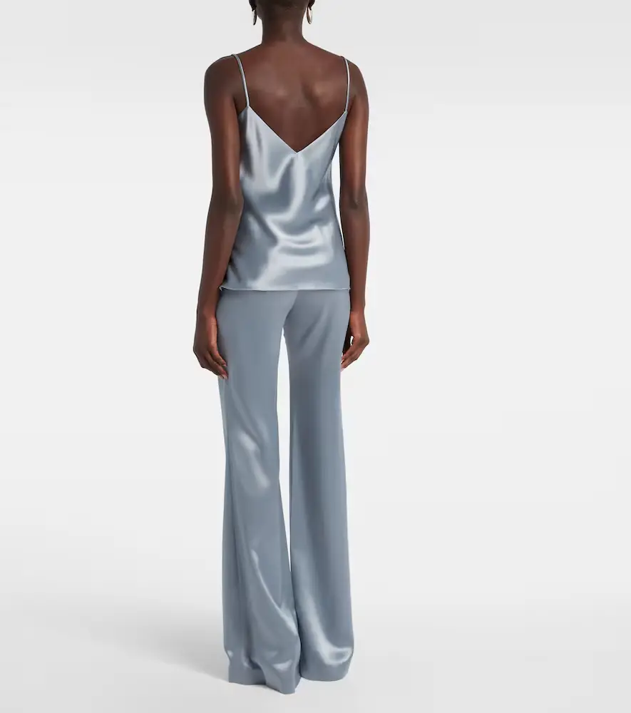 Galvan Ischia satin camisole | Thumbnail 2