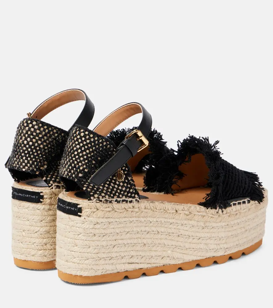 Stella McCartney Gaia platform espadrille sandals | Thumbnail 4