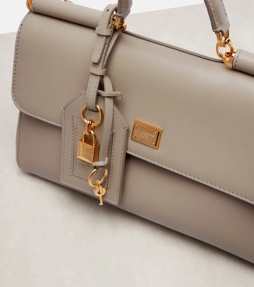 Dolce & Gabbana Sicily Medium leather tote bag | Thumbnail 3