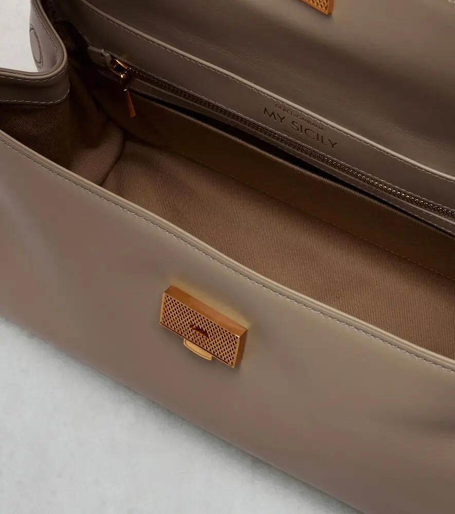 Dolce & Gabbana Sicily Medium leather tote bag | Thumbnail 4