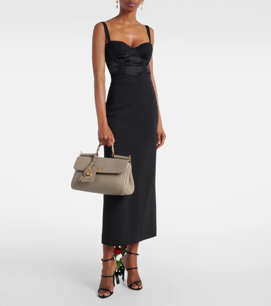 Dolce & Gabbana Sicily Medium leather tote bag | Thumbnail 7