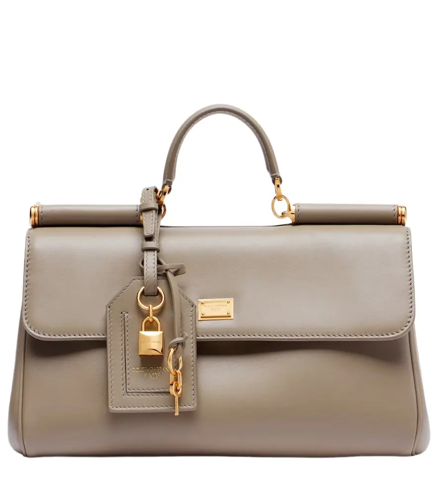 Dolce & Gabbana Sicily Medium leather tote bag | Image 1 Dolce & Gabbana Sicily Medium leather tote bag | Image 1