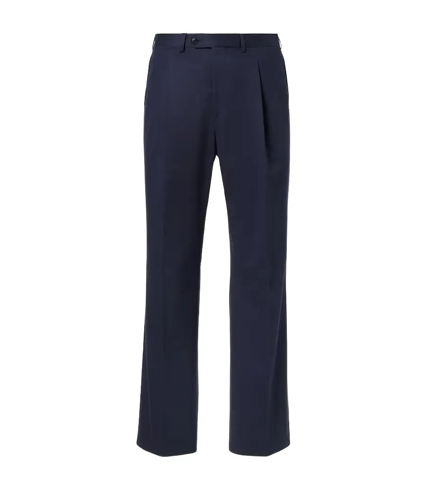 Saman Amel Amo cotton and cashmere straight pants | Image 1 Saman Amel Amo cotton and cashmere straight pants | Image 1