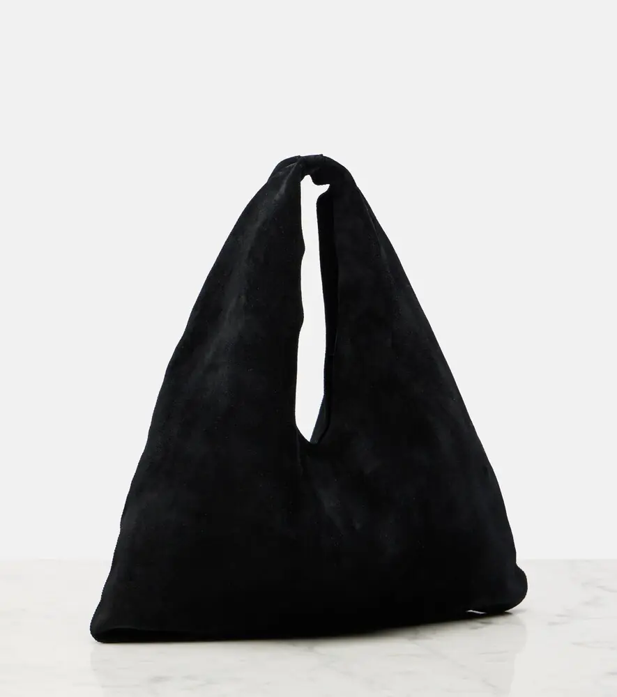 The Row Bindle Small suede top-handle bag | Thumbnail 3 The Row Bindle Small suede top-handle bag | Thumbnail 3