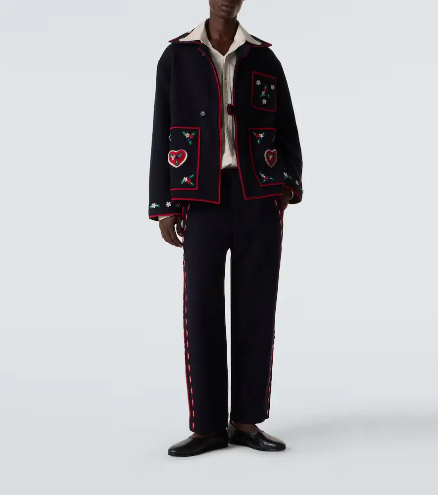 BODE Carroll embroidered wool jacket | Thumbnail 2 BODE Carroll embroidered wool jacket | Thumbnail 2