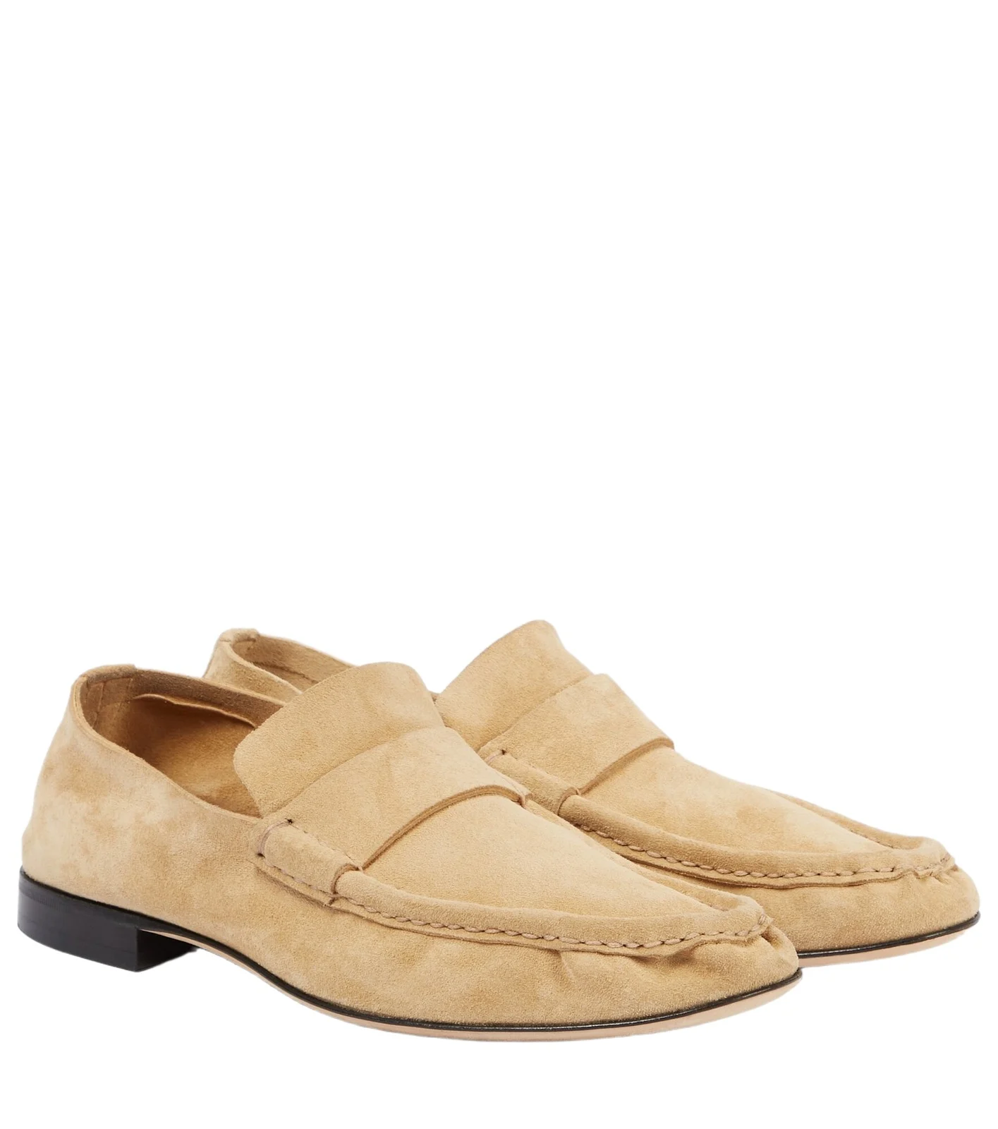 Soft suede loafers