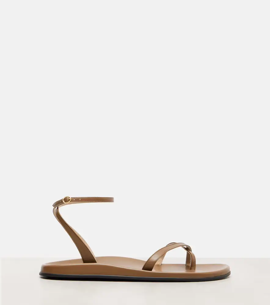 The Row Hugh leather sandals | Thumbnail 4