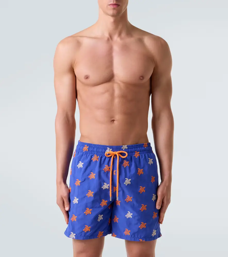 Vilebrequin Mistral embroidered swim trunks | Thumbnail 3 Vilebrequin Mistral embroidered swim trunks | Thumbnail 3