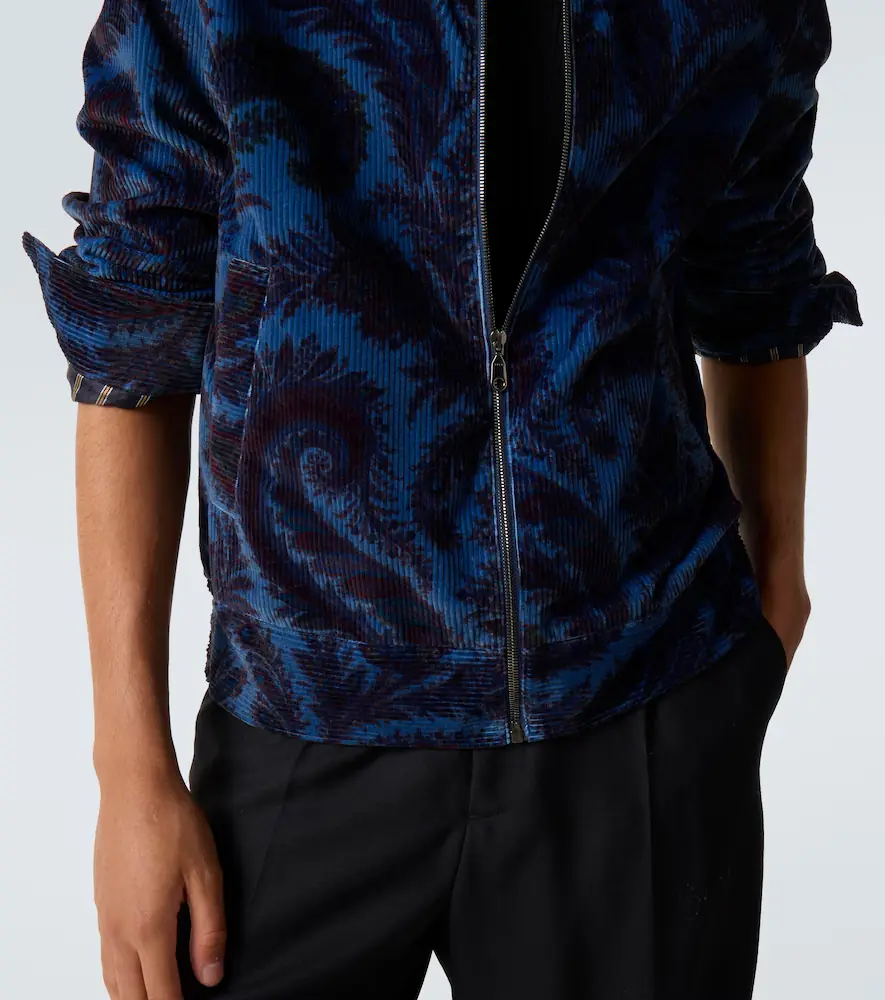 Etro Printed cotton velvet jacket | Thumbnail 6 Etro Printed cotton velvet jacket | Thumbnail 6