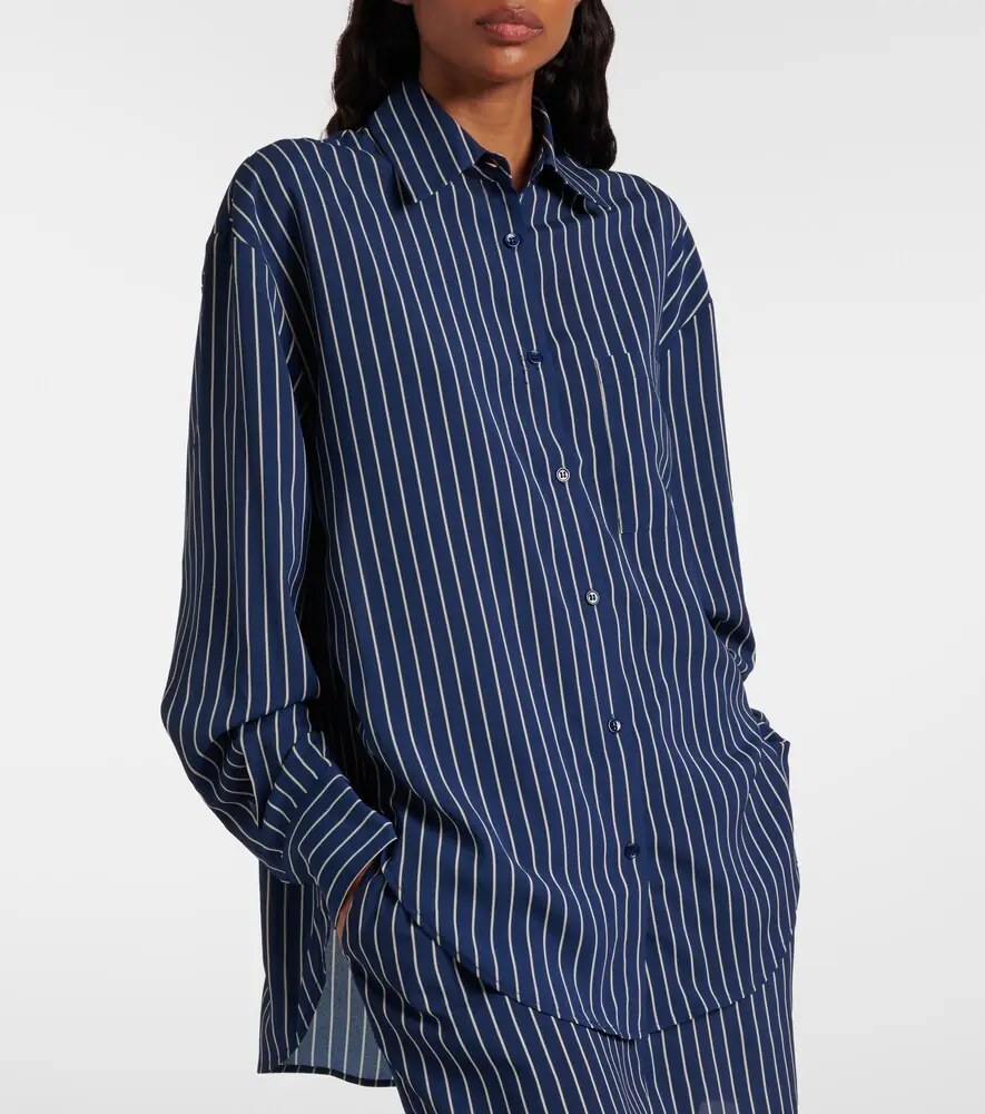 The Frankie Shop Lui striped shirt | Thumbnail 4 The Frankie Shop Lui striped shirt | Thumbnail 4