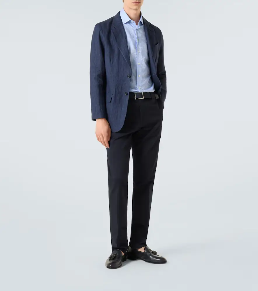 Etro Floral cotton jacquard shirt | Thumbnail 2