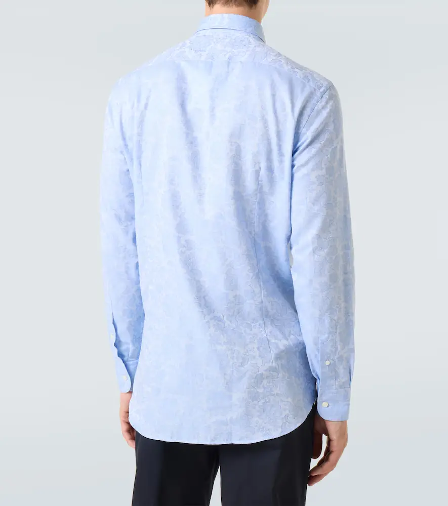 Etro Floral cotton jacquard shirt | Thumbnail 3