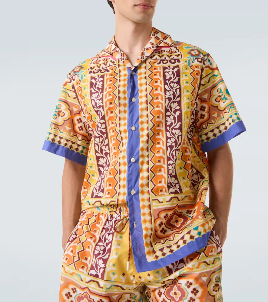 Etro Printed cotton bowling shirt | Thumbnail 5 Etro Printed cotton bowling shirt | Thumbnail 5