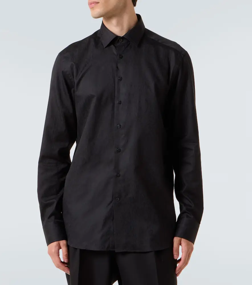 Etro Paisley cotton jacquard shirt | Thumbnail 6 Etro Paisley cotton jacquard shirt | Thumbnail 6