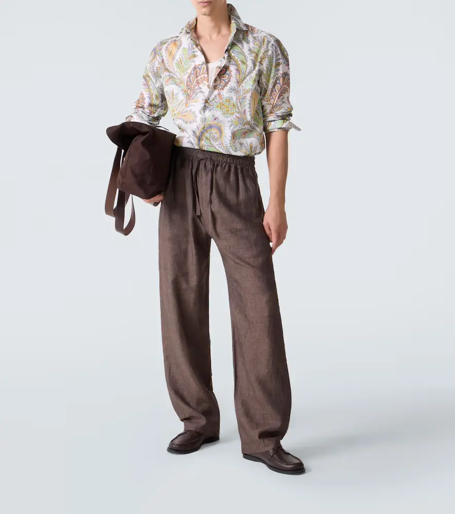 Etro Paisley cotton poplin shirt | Thumbnail 3