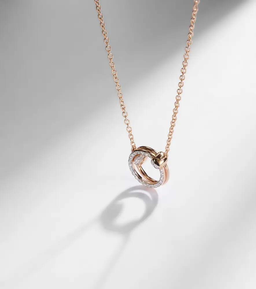 Pomellato Together 18kt rose gold chain necklace with diamonds | Thumbnail 6 Pomellato Together 18kt rose gold chain necklace with diamonds | Thumbnail 6