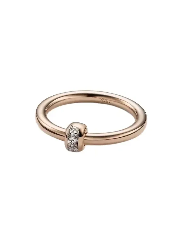 Together 18kt rose gold ring with diamonds Together 18kt rose gold ring with diamonds