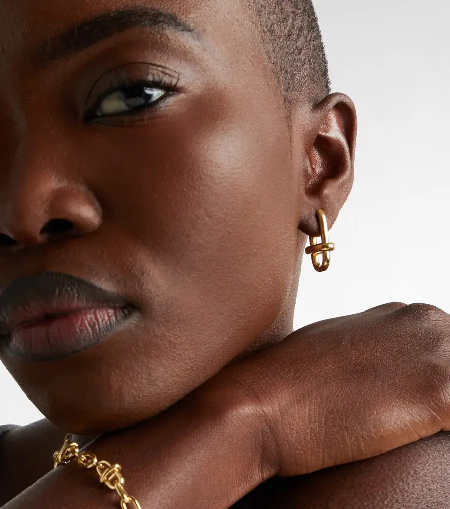 Pomellato Iconica 18kt gold earrings | Thumbnail 3