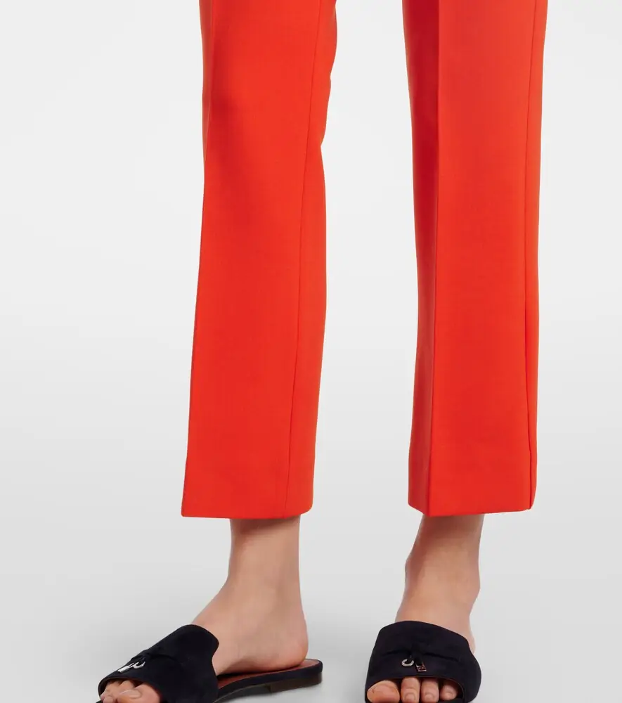 Max Mara Nepeta high-rise wool-blend straight pants | Thumbnail 5 Max Mara Nepeta high-rise wool-blend straight pants | Thumbnail 5