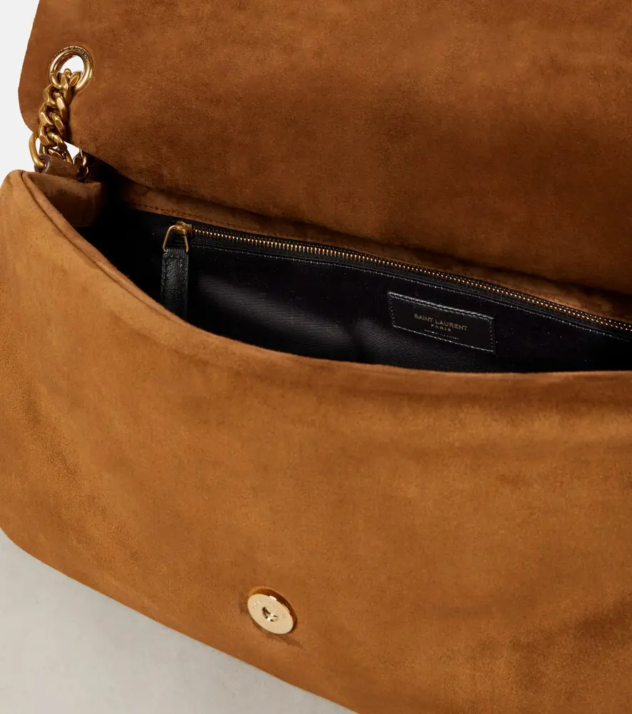 Saint Laurent Calypso Large suede shoulder bag | Thumbnail 4 Saint Laurent Calypso Large suede shoulder bag | Thumbnail 4