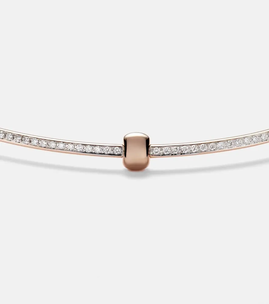 Pomellato Together 18kt rose gold choker with diamonds | Thumbnail 4 Pomellato Together 18kt rose gold choker with diamonds | Thumbnail 4