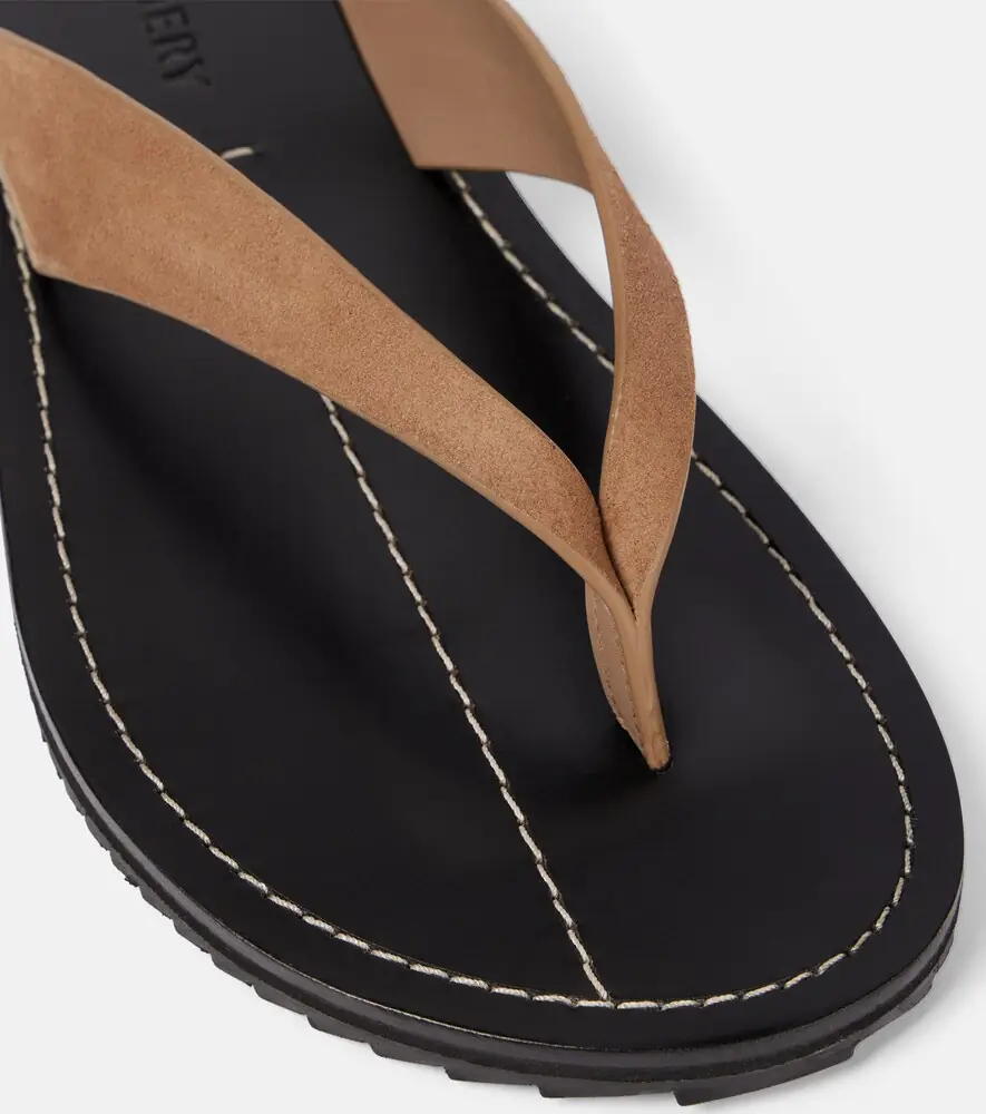 A Emery A. Emery Flora suede thong sandals | Thumbnail 4