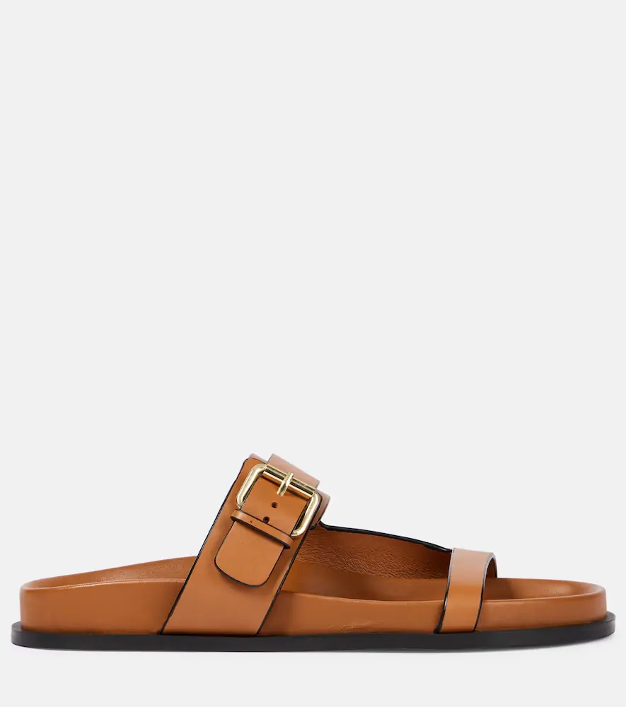 A Emery A. Emery Prince leather slides | Thumbnail 3