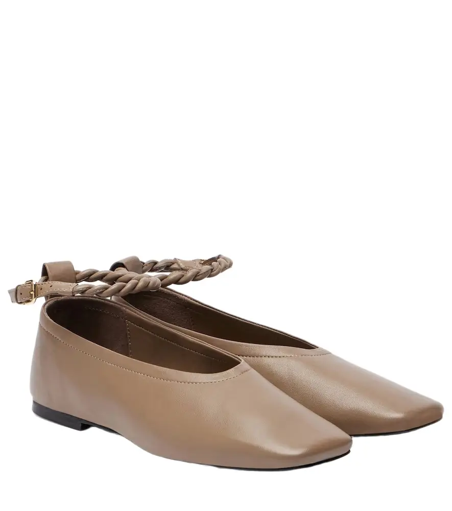 A Emery A. Emery Steele leather ballet flats