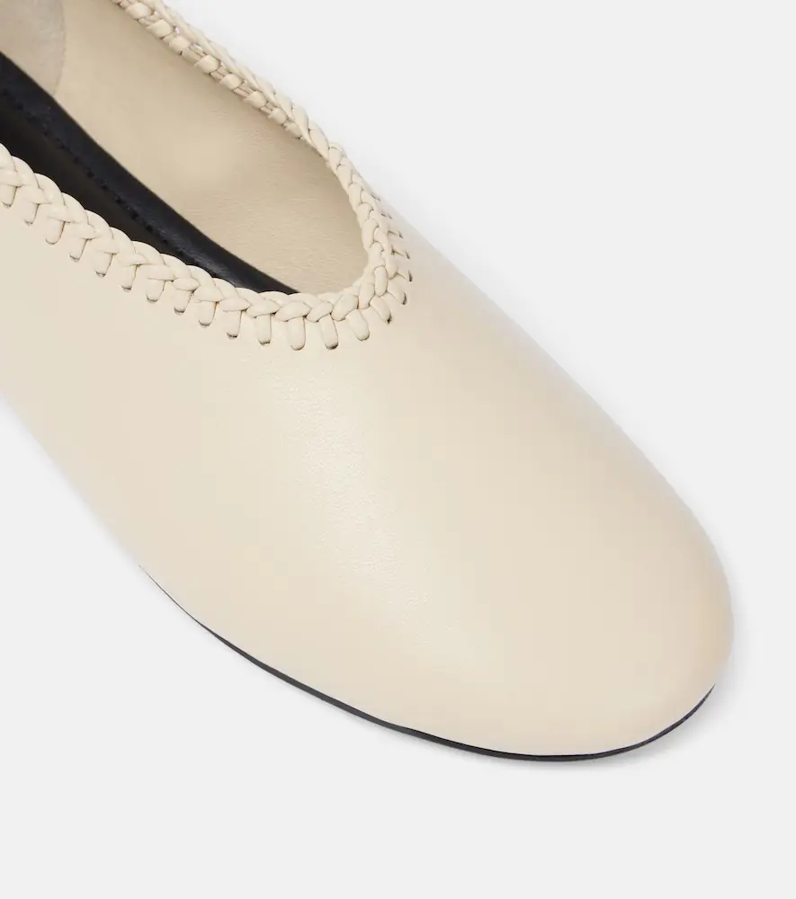 A Emery A. Emery Park embroidered leather ballet flats | Thumbnail 2 A Emery A. Emery Park embroidered leather ballet flats | Thumbnail 2