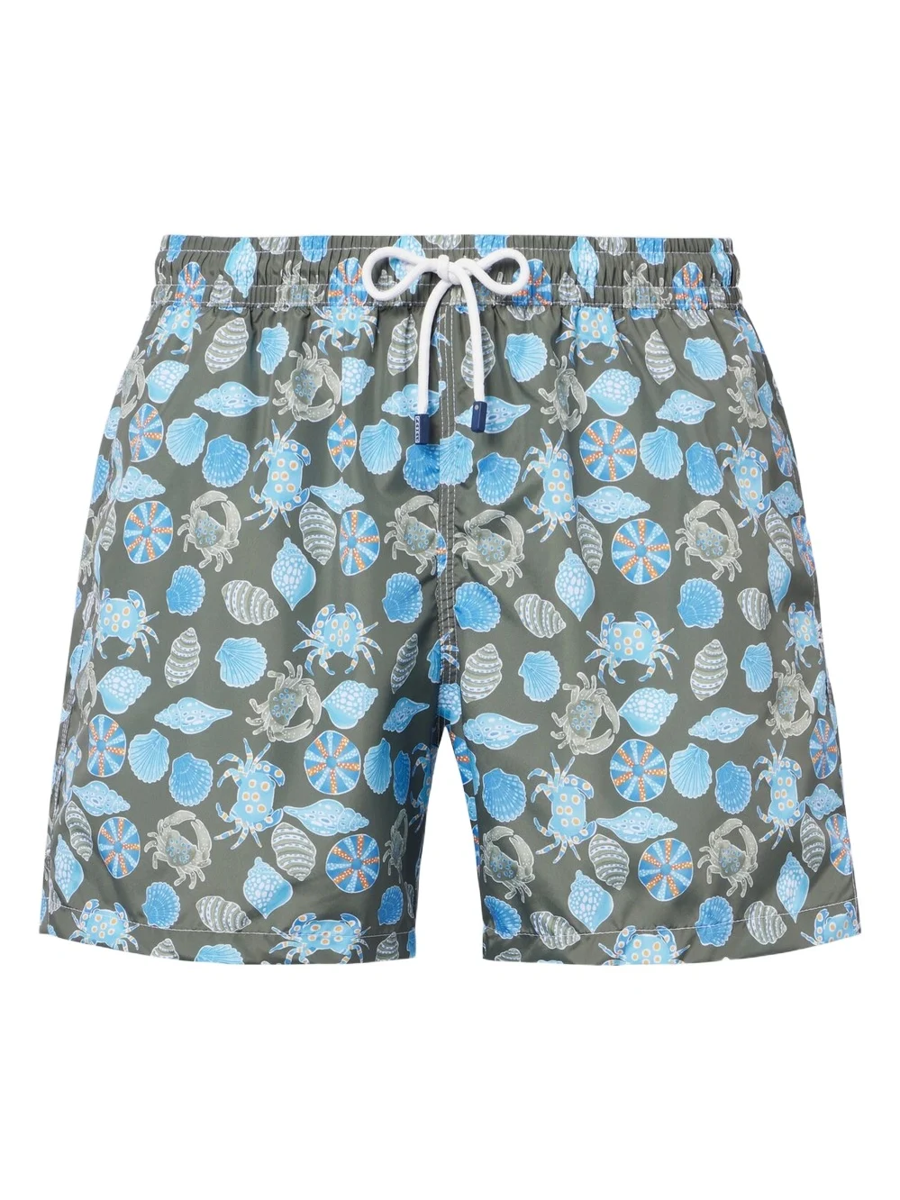 FEDELI Madeira printed swim trunks