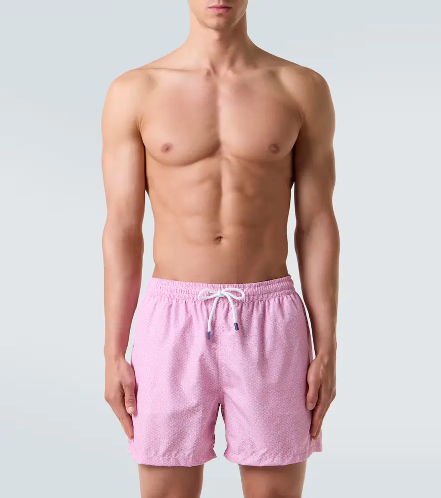 Fedeli Madeira printed swim trunks | Thumbnail 5