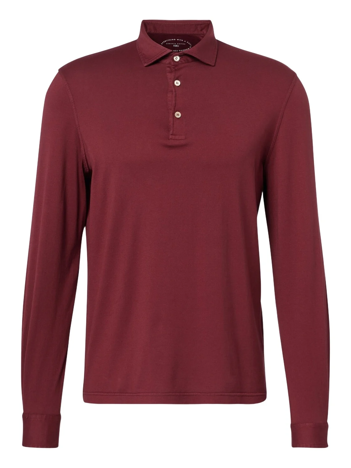 FEDELI Zero cotton jersey polo shirt