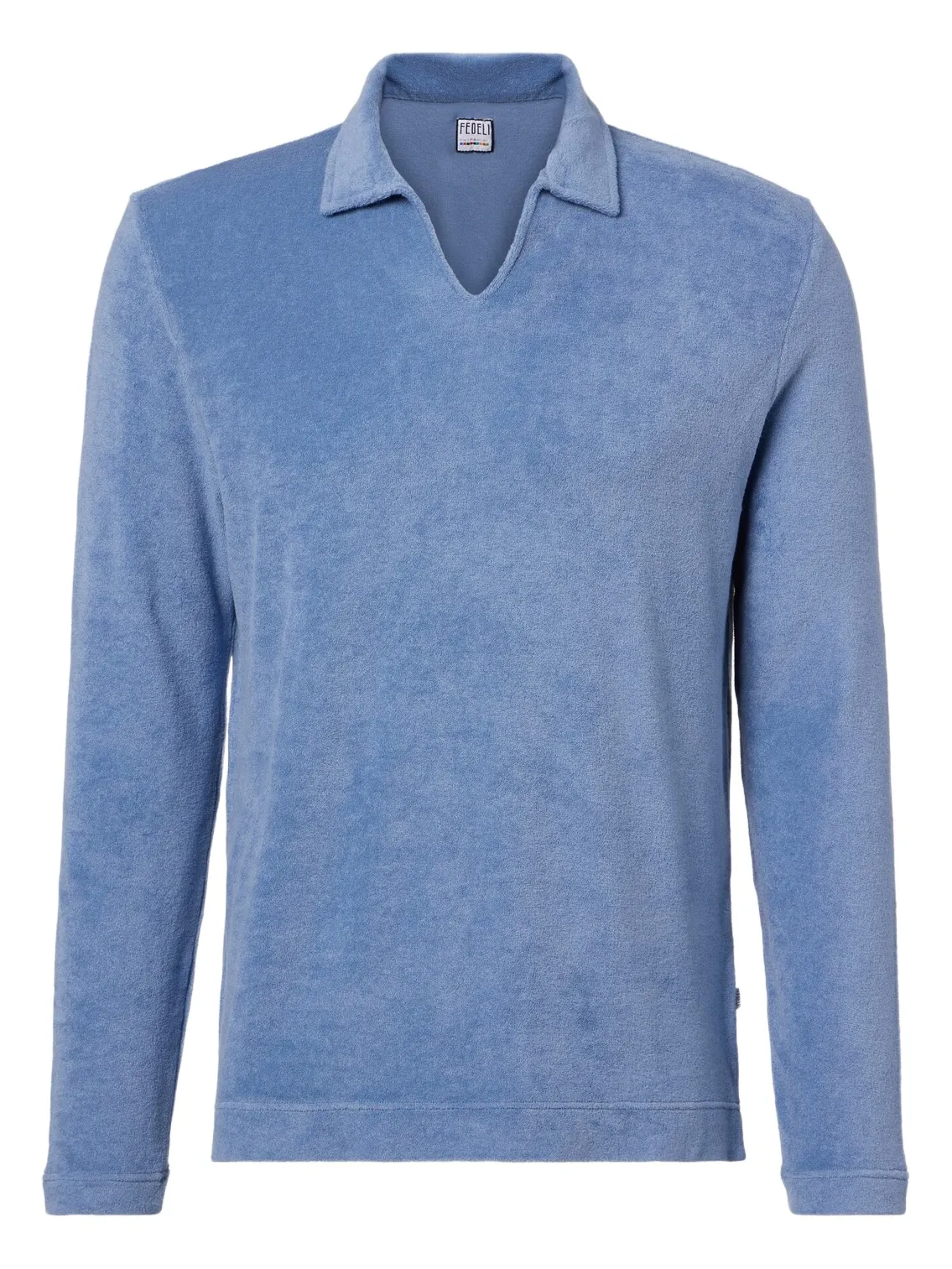 FEDELI Peter cotton terry polo shirt