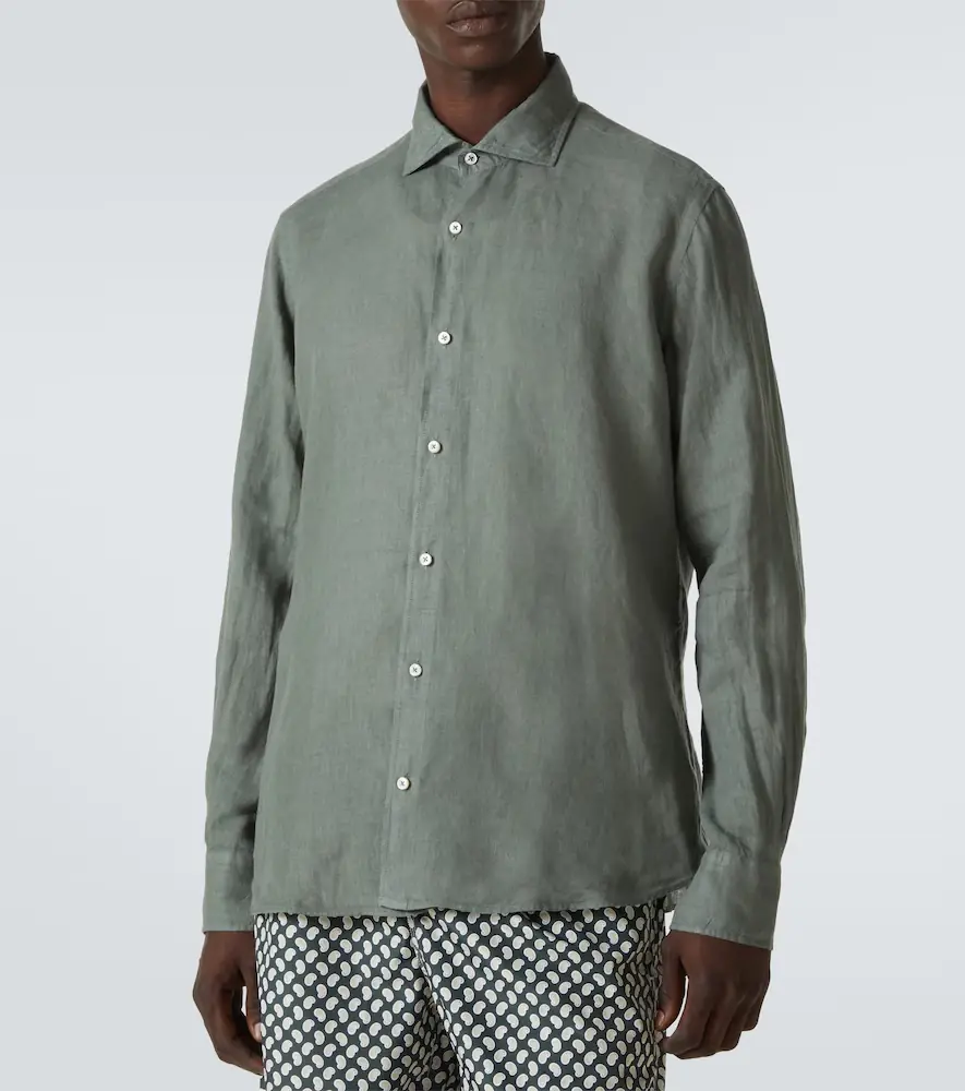 FEDELI Nick linen shirt | Thumbnail 2